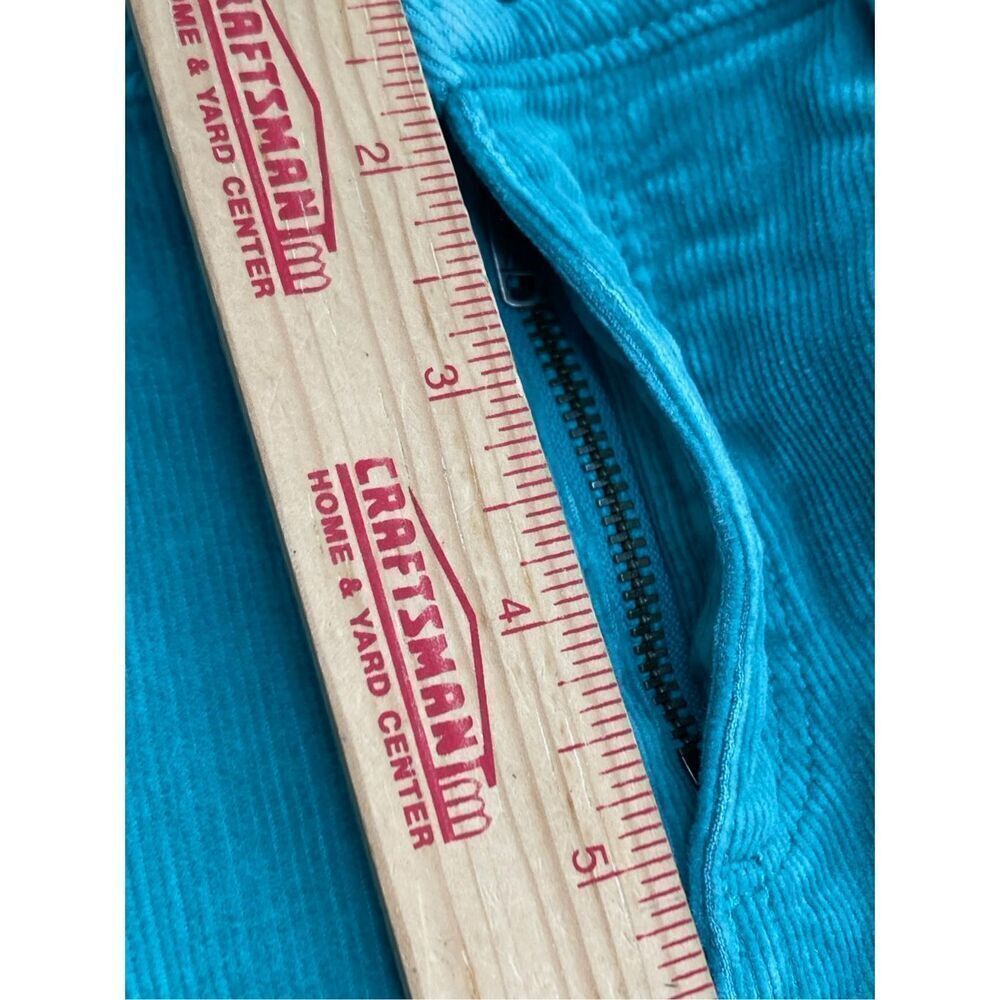 PATAGONIA Teal Green Fitted Corduroy Men’s Skinny Jeans Pants Size 29 Low Waist - Picture 9 of 15